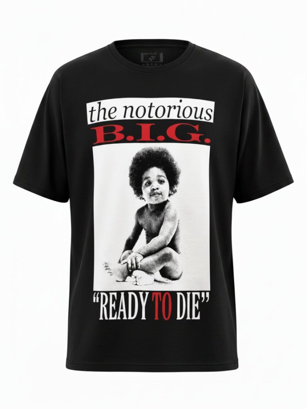 Notorious BIG T-Shirt Men's Size XL Black short sleeve tee